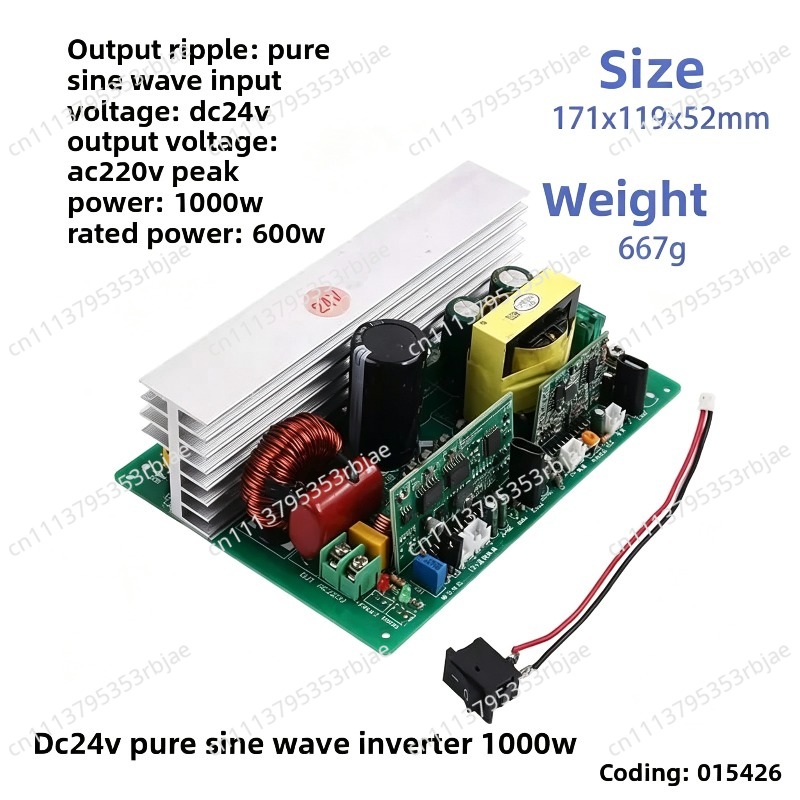500W/1000W Pure Sine Wave Inve - Pure Sine Wave Inverter Board 24V 48V 评论和价格
