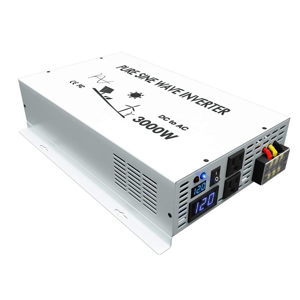 Pure Sine Wave Power Inverter  - Inverter Pure Sine Wave 60Hz 120V 3000W 评论和价格