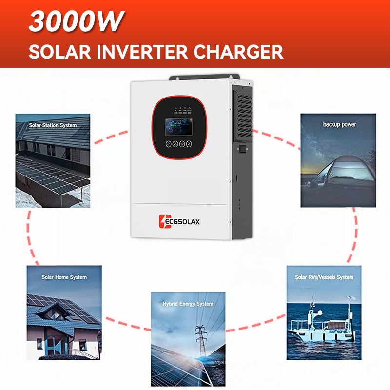 ECGSOLAX 2000W 12V MPPT Hybrid - Grid Tie Inverter Limiter 2000W 评论和价格